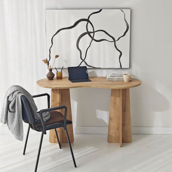 HANAH HOME Radni sto Infini, svetlo braon - EP3057830