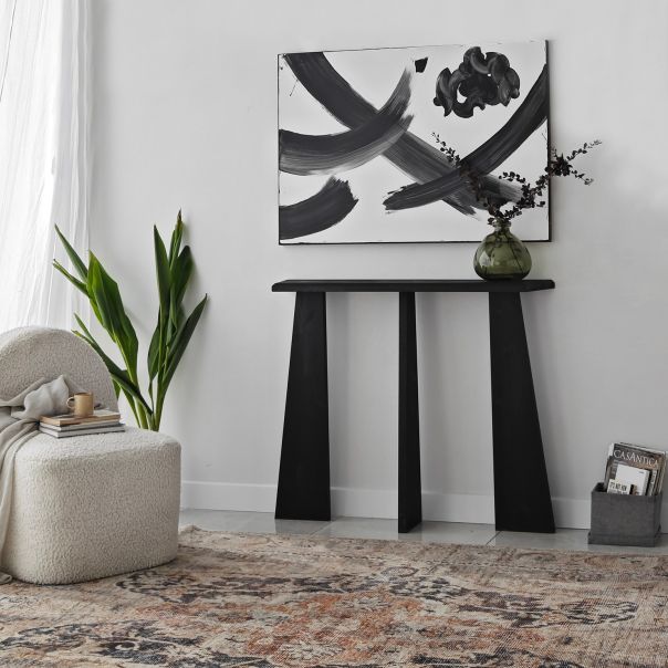 HANAH HOME Konzolni sto Cleopatra, antracit - EP2799817