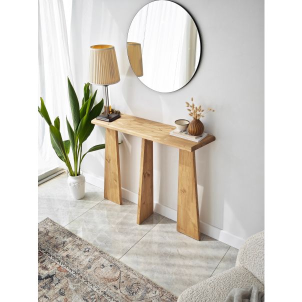 HANAH HOME Konzolni sto Cleopatra, svetlo braon - EP2799820