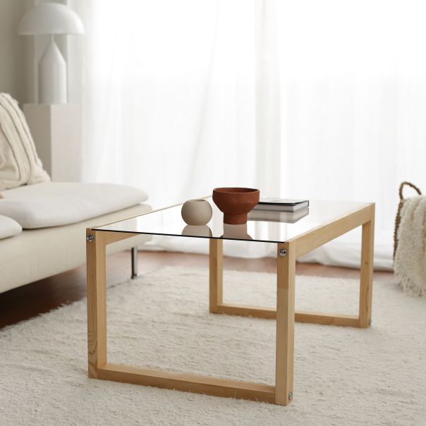 HANAH HOME Klub sto Via, krem - 552NOS2225