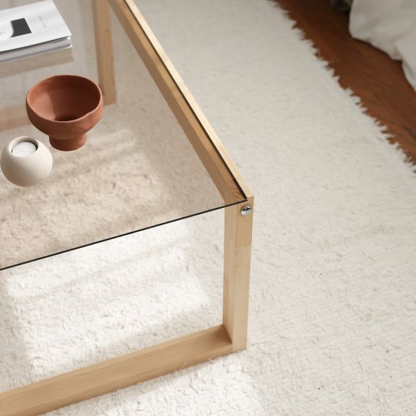 HANAH HOME Klub sto Via, krem - 552NOS2225