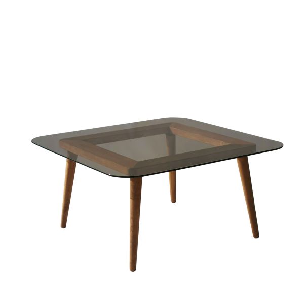 HANAH HOME Klub sto Smart, braon - 552NOS2229