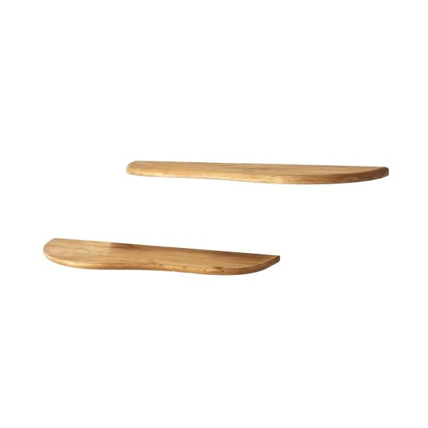 HANAH HOME Zidna polica Wavy 2, krem - 552NOS2442