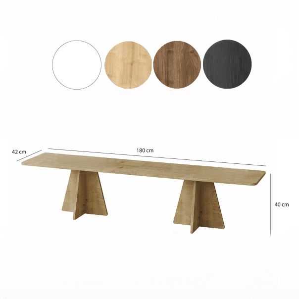 HANAH HOME TV komoda Mushroom, krem - 552NOS2493