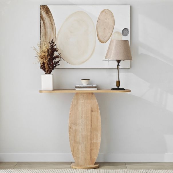 HANAH HOME Komoda Ellittica, svetlobraon - 552NOS2496