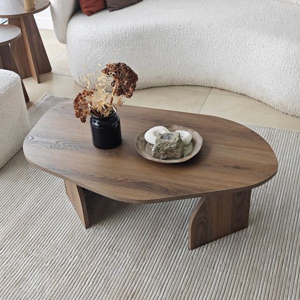 HANAH HOME Klub sto Nova, braon - EP3057860