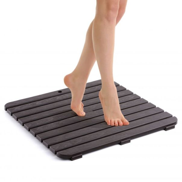 TATAY Podloga za tuš kabinu 55x3x55cm, braon - 5530000-1