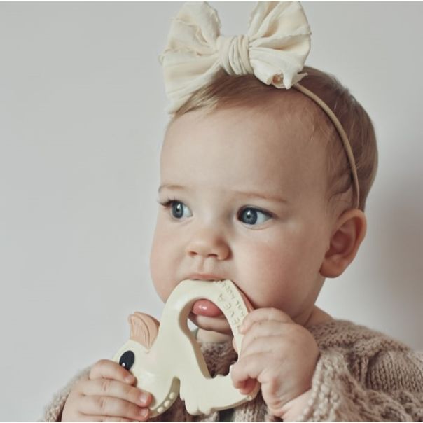 HEVEA Kawan glodalica za bebe, Bela - 553163