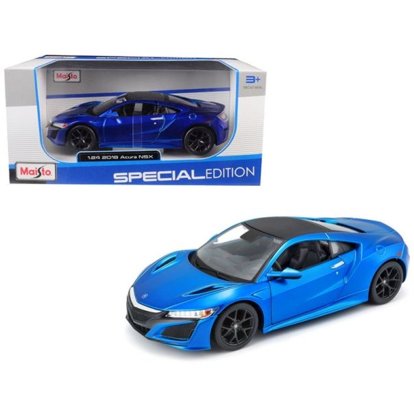 MAISTO Metalni model autića 1:24 2017 Acura NSX 31234BU - 55441