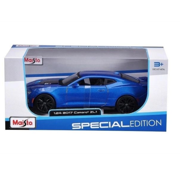 MAISTO Metalni model autića 1:24 2017 Camaro ZL1 31512BU - 55443