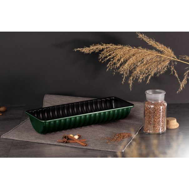 BERLINGER HAUS Modla za hleb rebrasta 31,5x12x5.5cm emerald collection - 490930