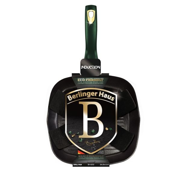 BERLINGER HAUS Grill tiganj 28cm emerald collection - 490926