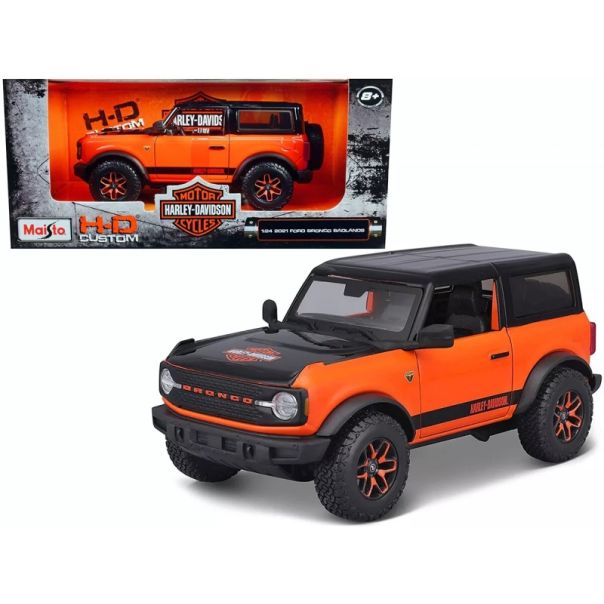 MAISTO Automobil 1:24 Harley-Davidson Custom 2021 Ford Bronco Badlands 32272 - 55474