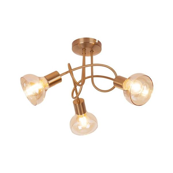 Rabalux Plafonjera Holly E14 3x MAX 40W antično zlato (5548) - 5548