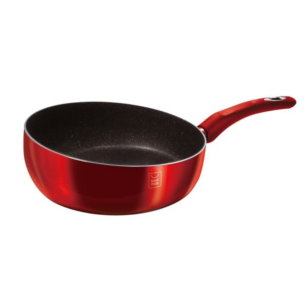 KAUFMAX Flip wok tiganj 26cm kaufmax burgundy line - 425962