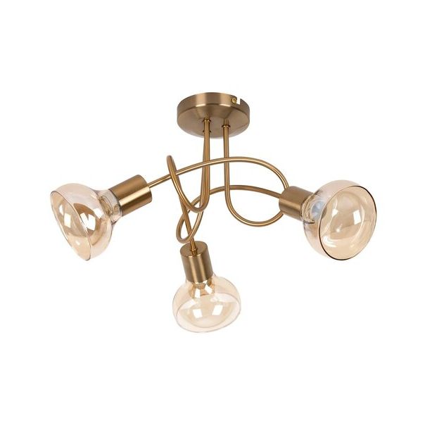 Rabalux Plafonjera Holly E14 3x MAX 40W antično zlato (5548) - 5548