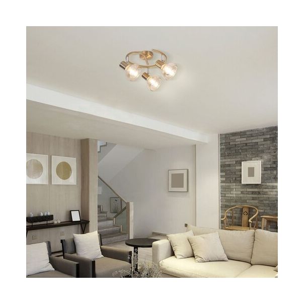 Rabalux Spot rasveta Holly E14 3x MAX 40W antično zlato (5549) - 5549