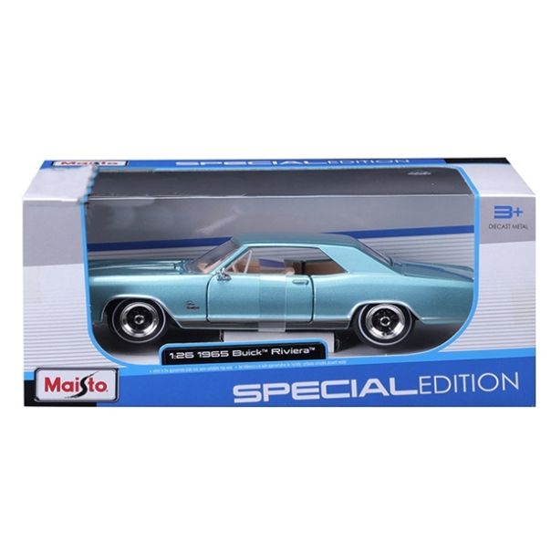 MAISTO Metalni model autića 1:24 1965 Buick Riviera 31214BU - 55498