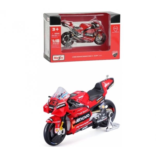MAISTO motor 1:18 GP Racing Ducati Lenovo Team 2022 36391 - 55499