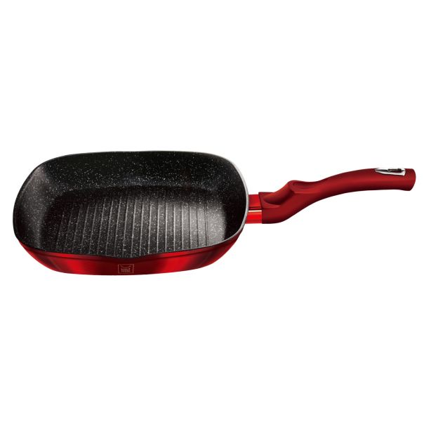 KAUFMAX Grill tiganj 26cm kaufmax burgundy line - 425964