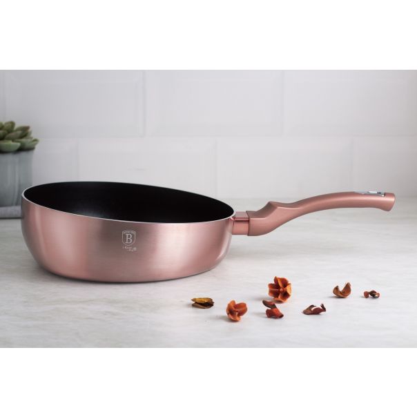 BERLINGER HAUS Flip wok tiganj 26cm i-rose edition - 490936