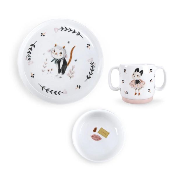 MOULIN ROTY Porcelanski set  za hranjenje - Après la Pluie - 715230