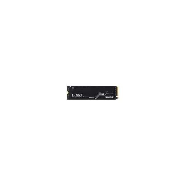KINGSTON M.2 NVMe 2TB SSD, KC3000, PCIe Gen 4x4, 3D TLC NAND, 7,000MB/s Read, 7,000MB/s Write, 2280 - 073855