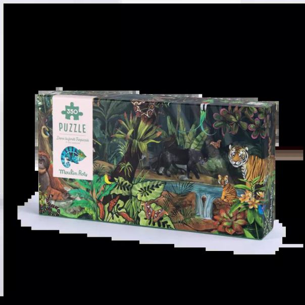 MOULIN ROTY Puzzle - U prašumi - 350 delova - 719441