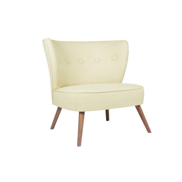 ATELIER DEL SOFA Fotelja Bienville, krem - 558ZEN1101