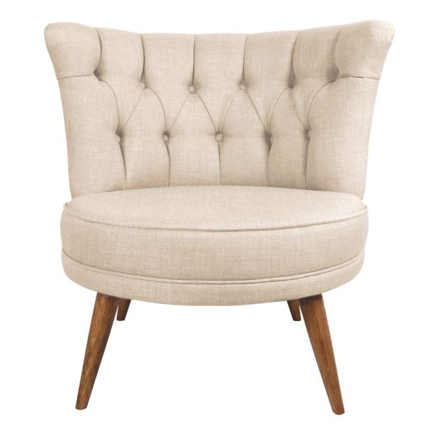 ATELIER DEL SOFA Fotelja Richland, krem - 558ZEN1165