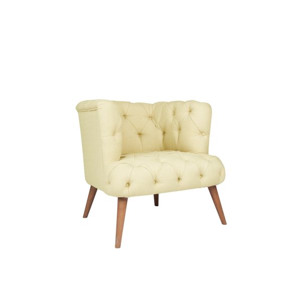 ATELIER DEL SOFA Fotelja West Monroe, krem - 558ZEN1175