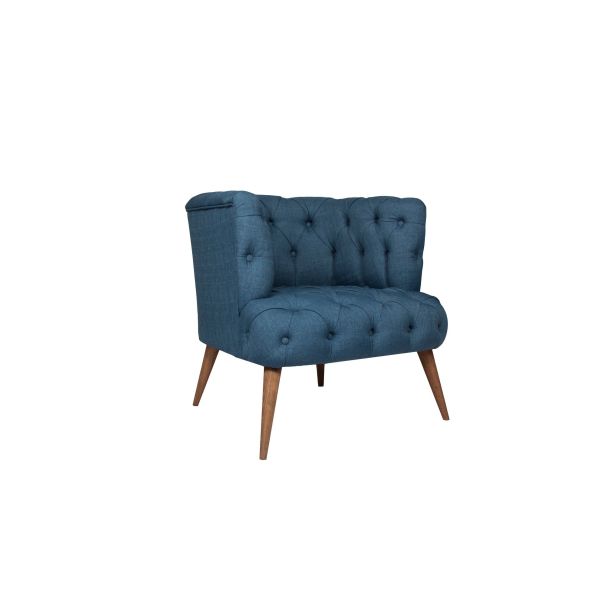 ATELIER DEL SOFA Fotelja West Monroe, plava - 558ZEN1182