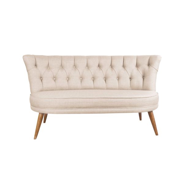 ATELIER DEL SOFA Sofa dvosed Richland Loveseat, krem - 558ZEN1211