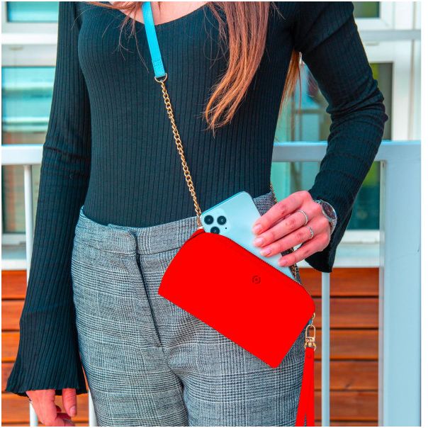 CELLY torbica/novčanik, crvena - VENERERD