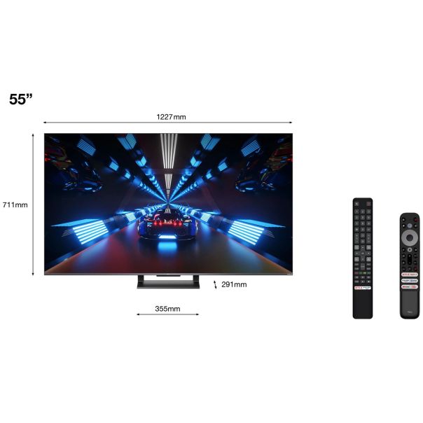 TCL Televizor 55C735, Ultra HD, Android Smart - 55C735
