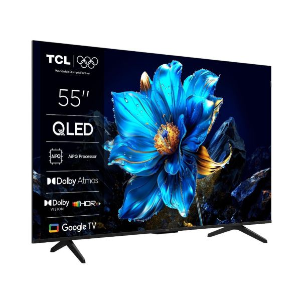 TCL Televizor 55P7K, QLED , Ultra HD, Google TV Smart - 55P7K