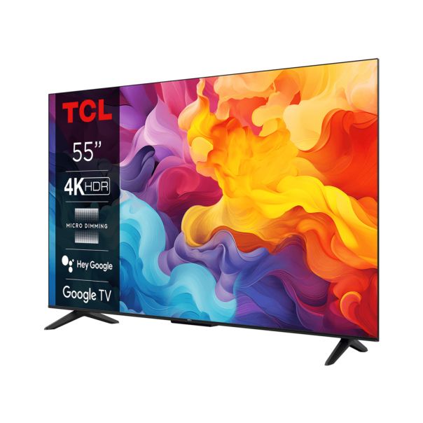 TCL Televizor 55V6B, Ultra HD, Google TV Smart - 55V6B
