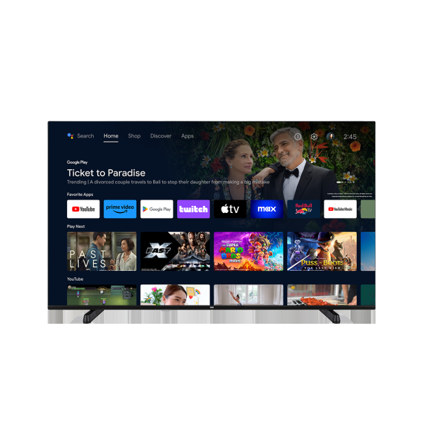VOX Televizor 55VAU754BHB, Ultra HD, Android Smart - 55VAU754BHB
