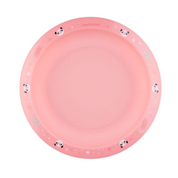 CANPOL Pribor za hranjenje Exotic animals - pink - 56-523_pin