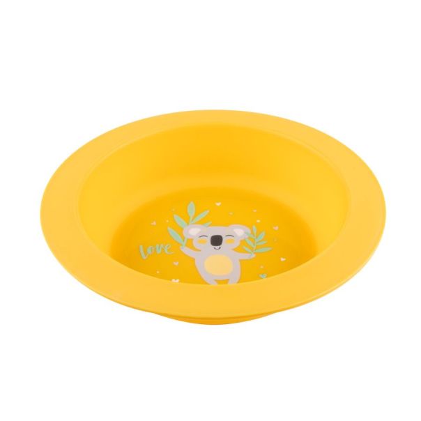 CANPOL Pribor za hranjenje Exotic animals - yellow - 56-523_yel