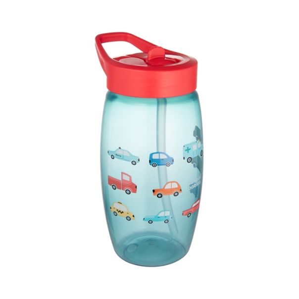 CANPOL BABIES SPORTSKA SOLJA SA SAVITLJIVIM KLJUNOM OD 400ML CARS 56/618_BLU - EP2740409