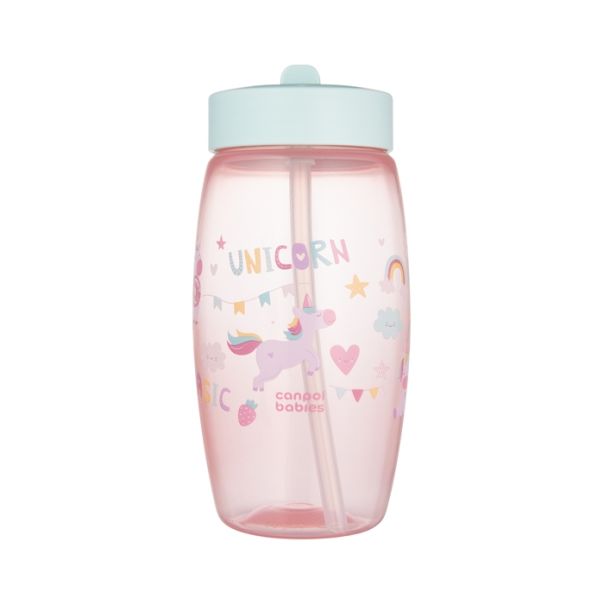 CANPOL BABIES SPORTSKA SOLJA SA SAVITLJIVIM KLJUNOM OD 400ML UNICORNS 56/618_PIN - EP2739791