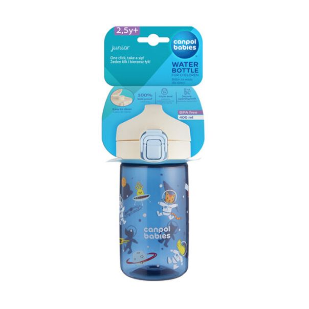 CANPOL BABIES SPORTSKA FLASICA DO 400ML - JUNIOR BLU OD 2.5G+ - EP3083372