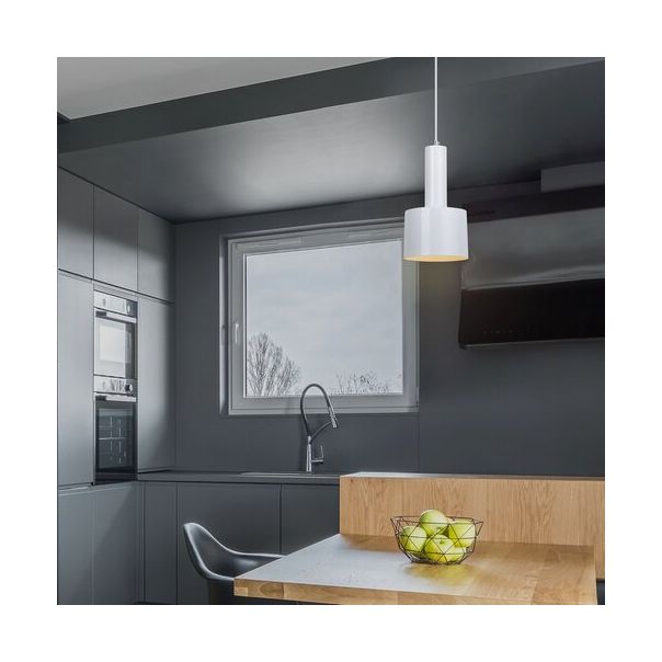 RABALUX Visilica Elliot bela E14 25W - 5601