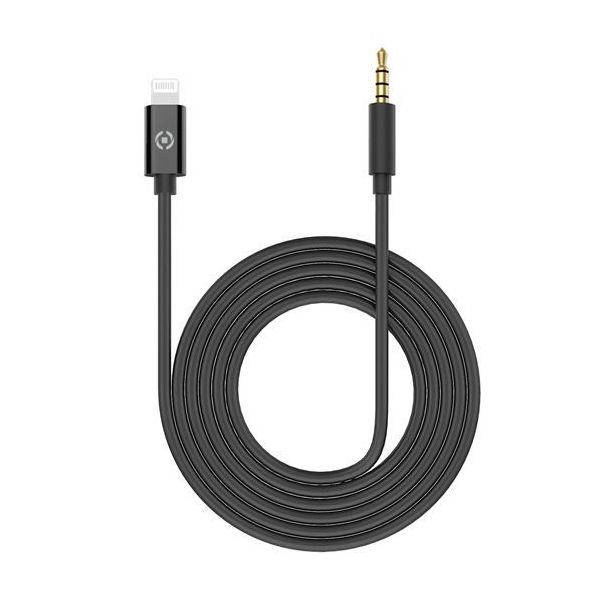 CELLY kabl lightning na 3.5mm - USBLIGHT35MMBK
