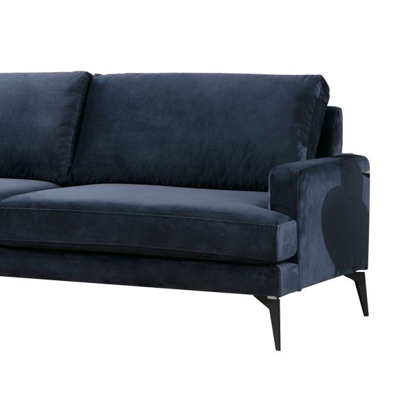 ATELIER DEL SOFA Ugaona garnitura Papira, leva, tamnoplava - 560ARE1114