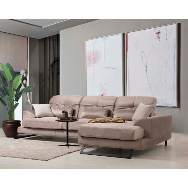 ATELIER DEL SOFA Ugaona garnitura Frido, desna, bež - 560ARE1166