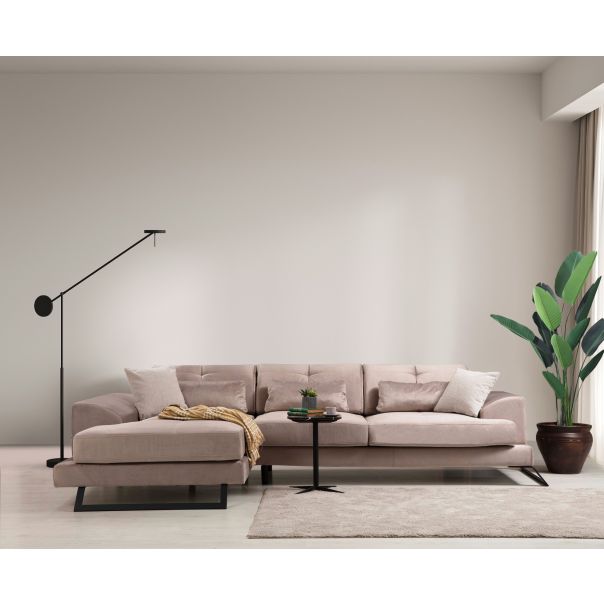 ATELIER DEL SOFA Ugaona garnitura Frido, leva , bež - 560ARE1167