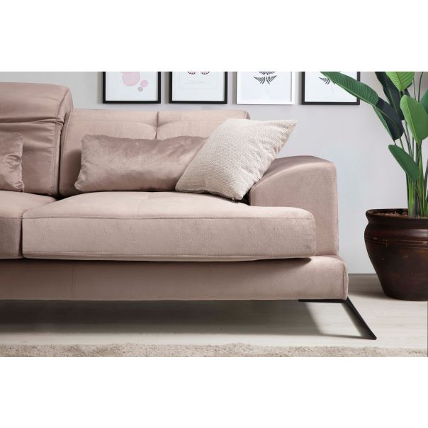 ATELIER DEL SOFA Ugaona garnitura Frido, leva , bež - 560ARE1167