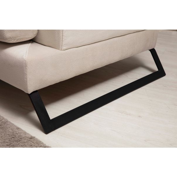 ATELIER DEL SOFA Ugaona garnitura Frido, leva, svetlo bež - 560ARE1169